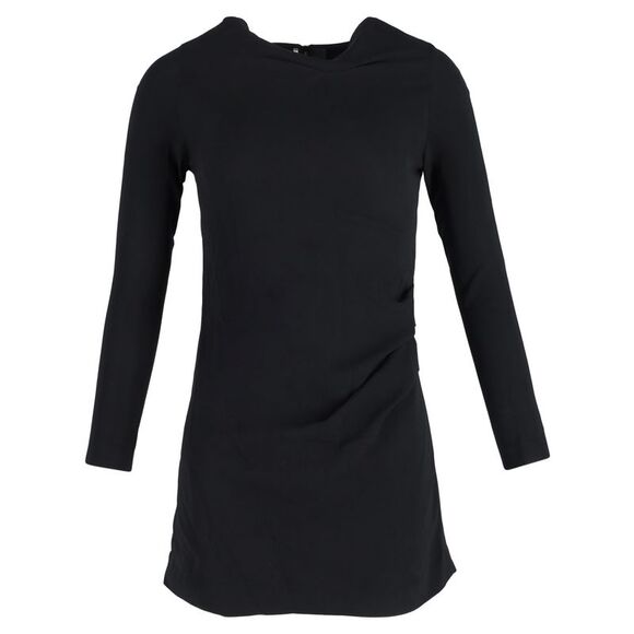 Roland Mouret Mini Dress in Black Viscose